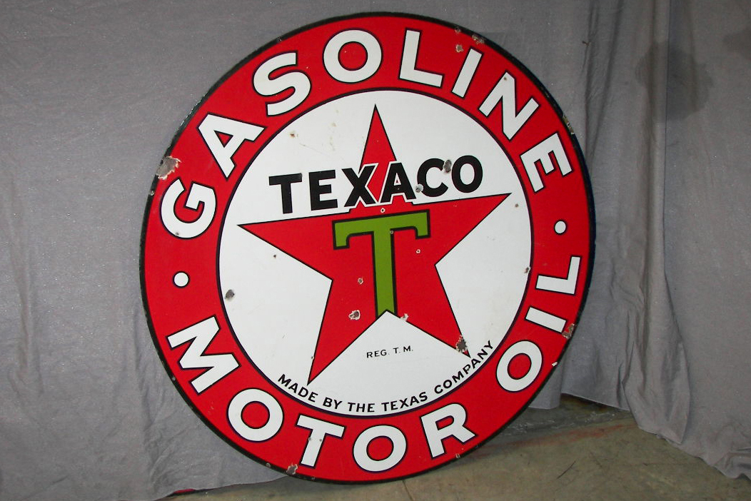 0th Image of a N/A TEXACO METAL SIGN