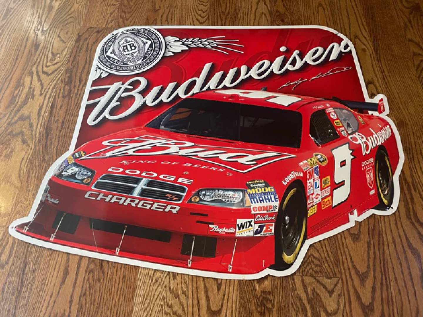 0th Image of a 2009 KASEY KAHNE NASCAR BUDWEISER SIGN