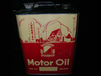 Image 1 of 1 of a N/A IMPERIAL MOTOR OIL 2 GALLON CAN