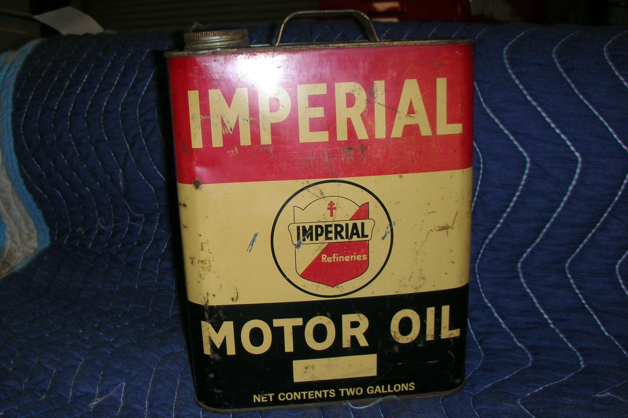 0th Image of a N/A IMPERIAL REFINERIES MOTOR OIL CAN