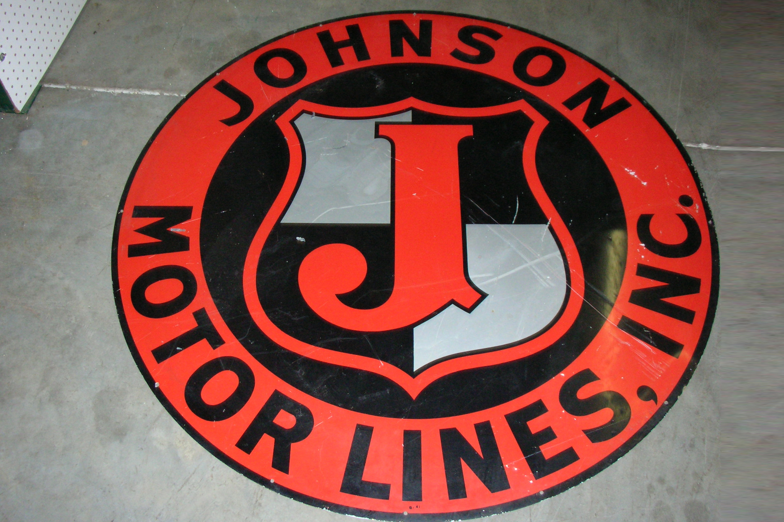0th Image of a N/A JOHNSON MOTOR LINES ROUND SIGN