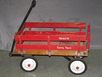 Image 1 of 1 of a N/A COUNTRY SQUIRE PULL WAGON
