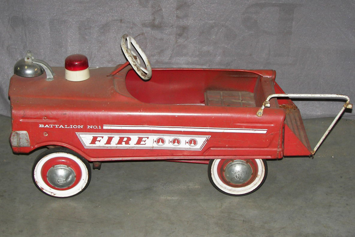 0th Image of a N/A FIRE TRUCK PEDAL CAR