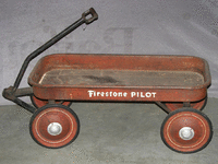 Image 1 of 1 of a N/A FIRESTONE PILOT METAL PULL WAGON
