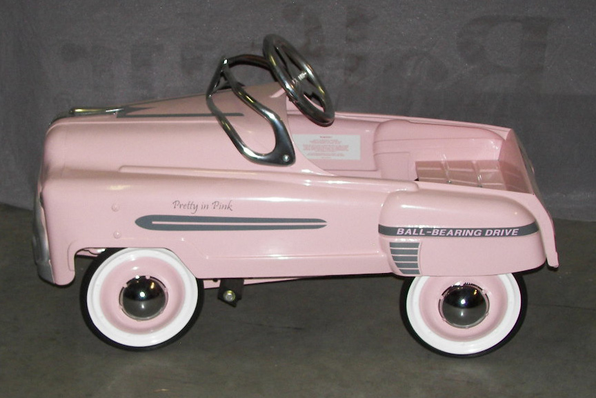 0th Image of a N/A PRETTY AND PINK PEDAL CAR