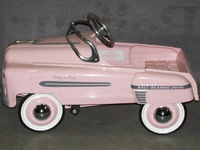 Image 1 of 1 of a N/A PRETTY AND PINK PEDAL CAR