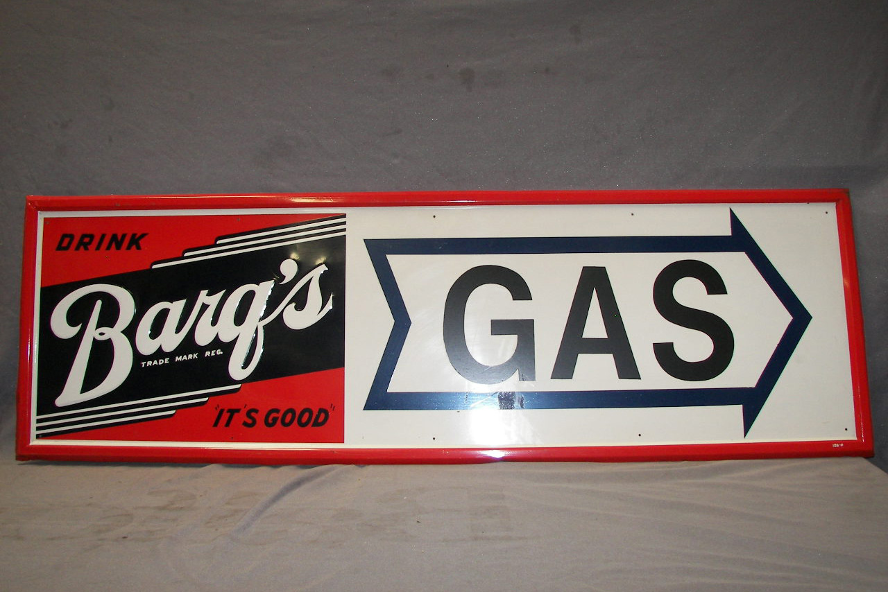 0th Image of a N/A DRINK BARQS GAS SIGN
