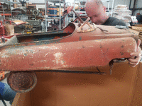 Image 1 of 1 of a N/A PEDAL CAR ROUGH CONDITION