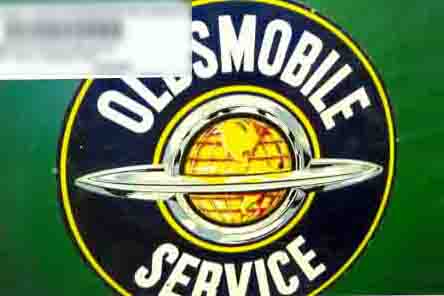 0th Image of a 1950 OLDSMOBILE METAL SERVICE SIGN