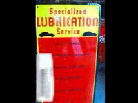 Image 1 of 1 of a N/A SPECIALIZED LUBE METAL SIGN