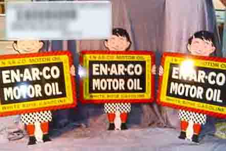 0th Image of a N/A ENARCO MOTOR OIL METAL SIGN