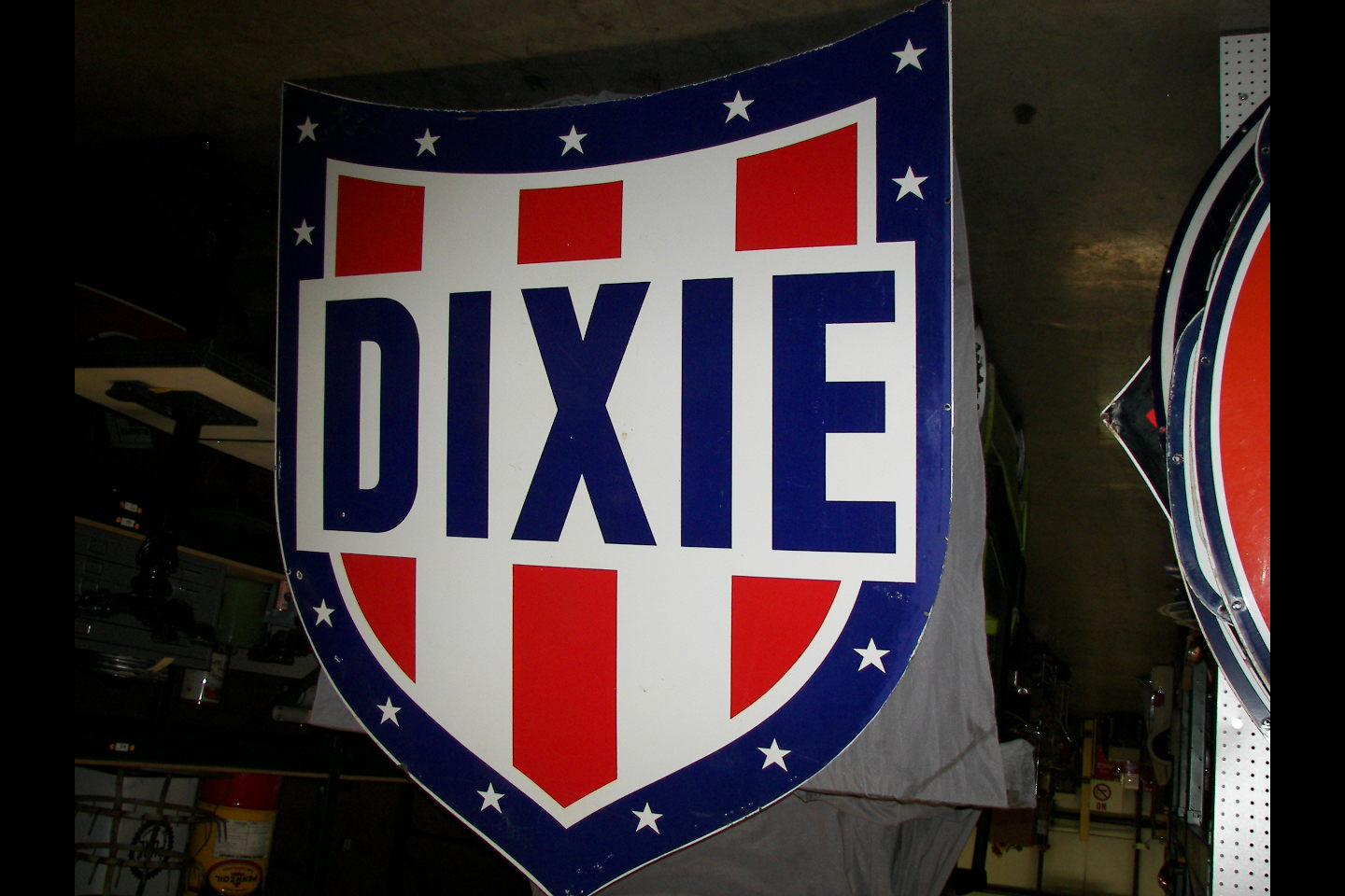 0th Image of a N/A DIXIE METAL BADGE SIGN