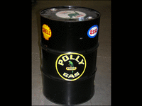 Image 1 of 1 of a N/A POLLY GAS STEEL DRUM