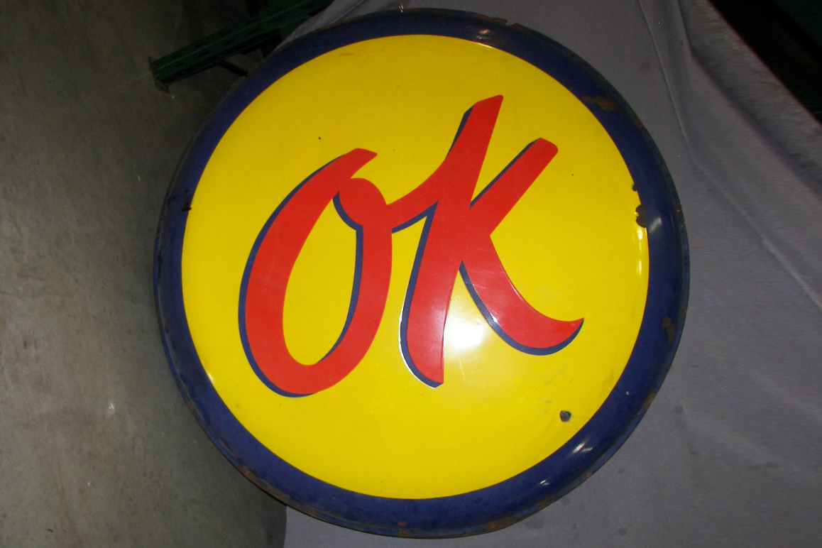 0th Image of a N/A RAISED OK DOUBLE SIDED SIGN