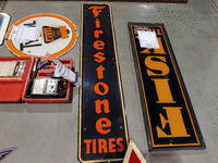 Image 1 of 1 of a N/A FIRESTONE TIRES METAL SIGN VERTICAL