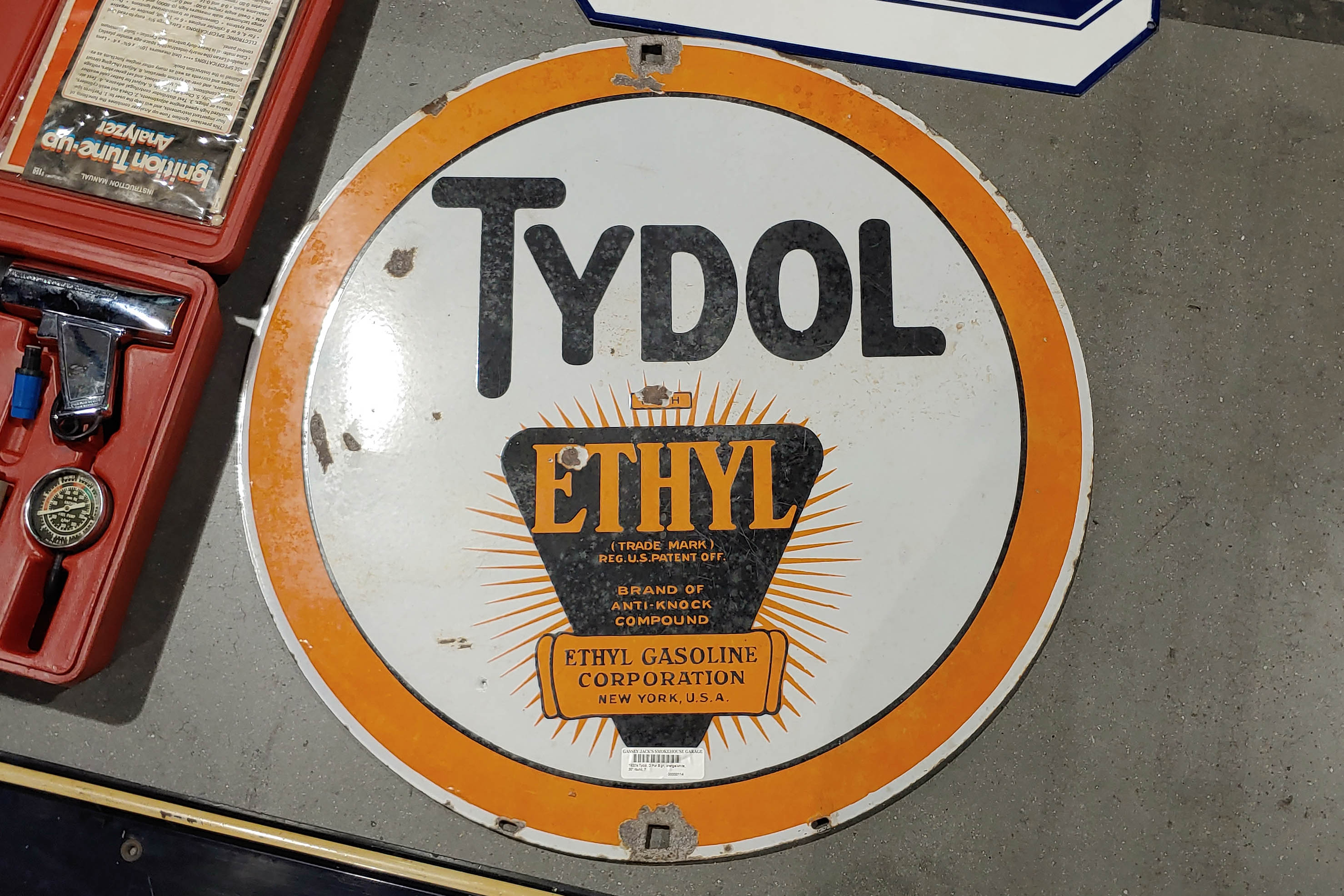 0th Image of a N/A TYDOL METAL SIGN SMALL ROUND