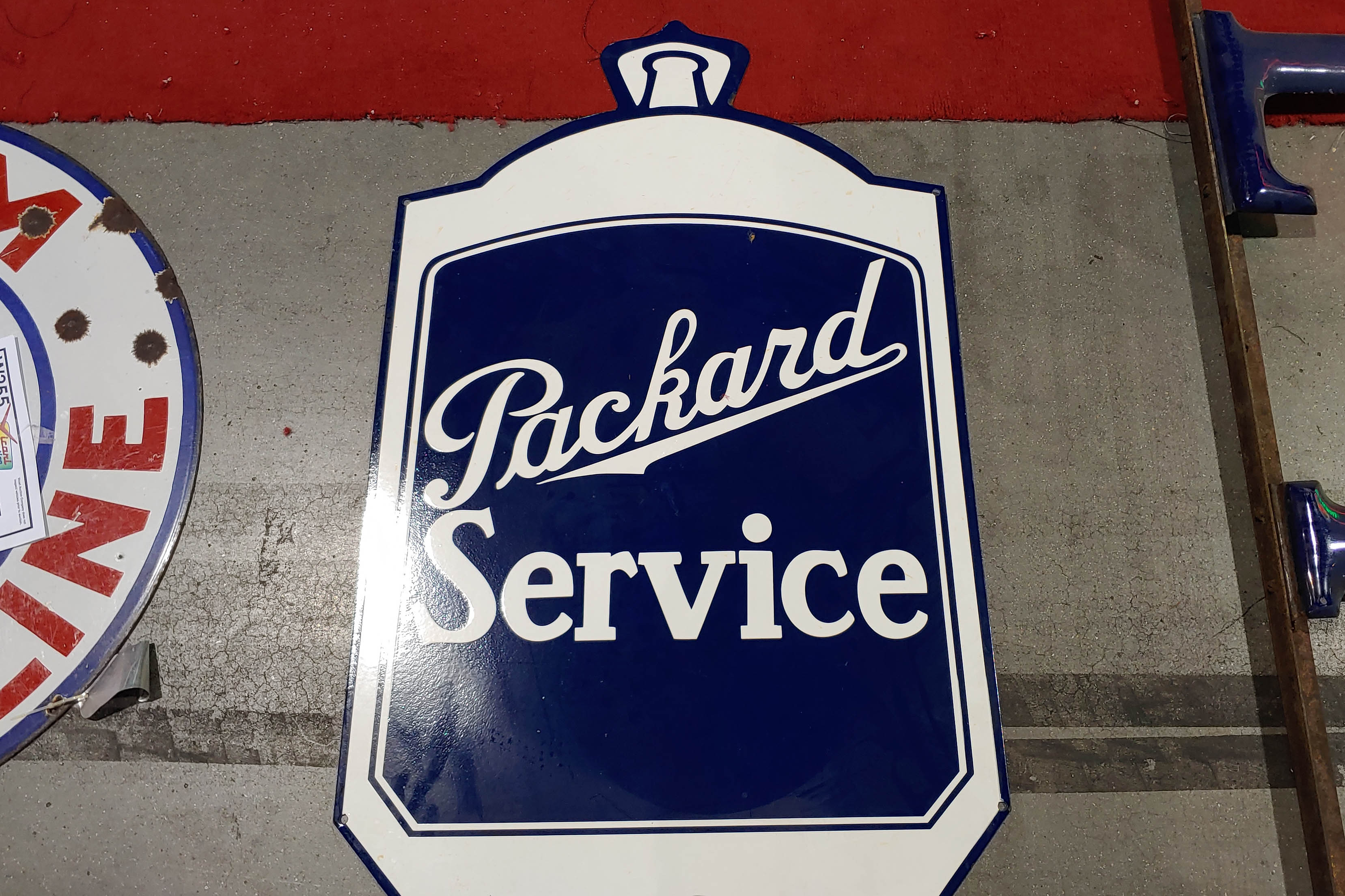 0th Image of a N/A PACKARD SERVICE METAL SIGN SMALL