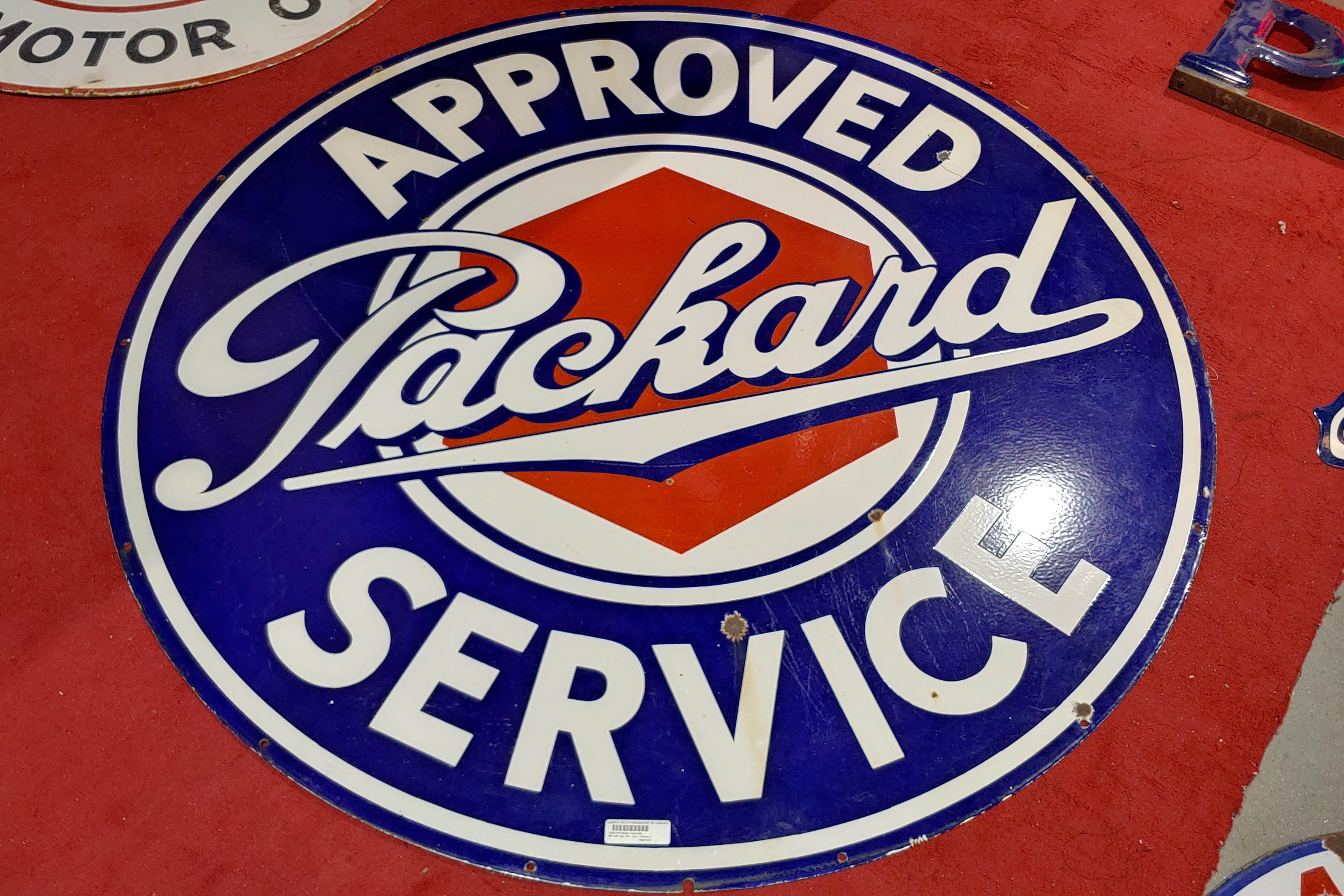 0th Image of a N/A PACKARD SEERVICE METAL SIGN LARGE
