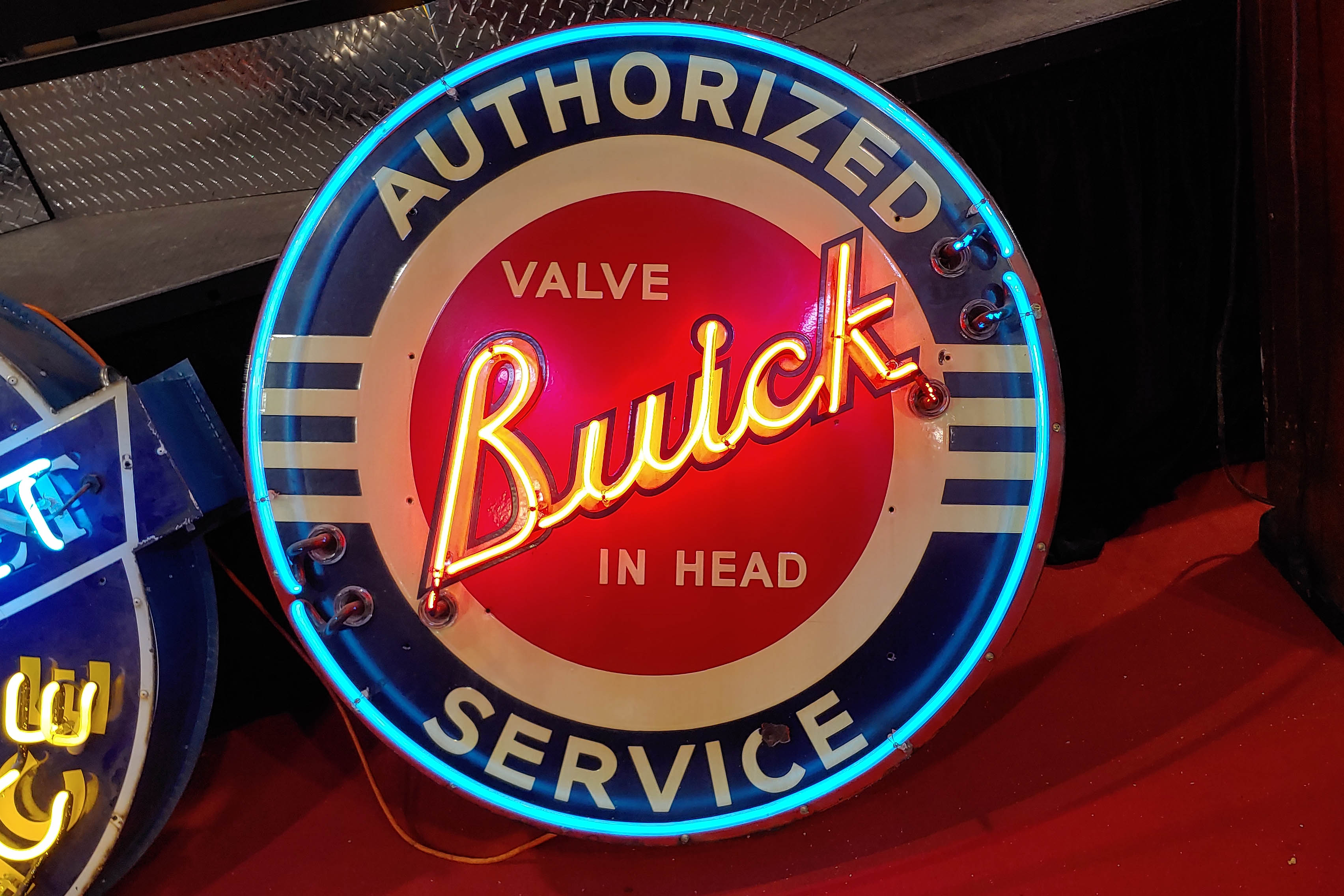 0th Image of a N/A BUICK SERVICE NEON SIGN
