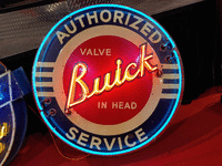 Image 1 of 1 of a N/A BUICK SERVICE NEON SIGN