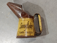 Image 1 of 1 of a N/A SNOFLAKE ANTIFREEZE CAN