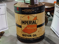 Image 1 of 1 of a N/A IMPERIAL MOTOR OIL CAN
