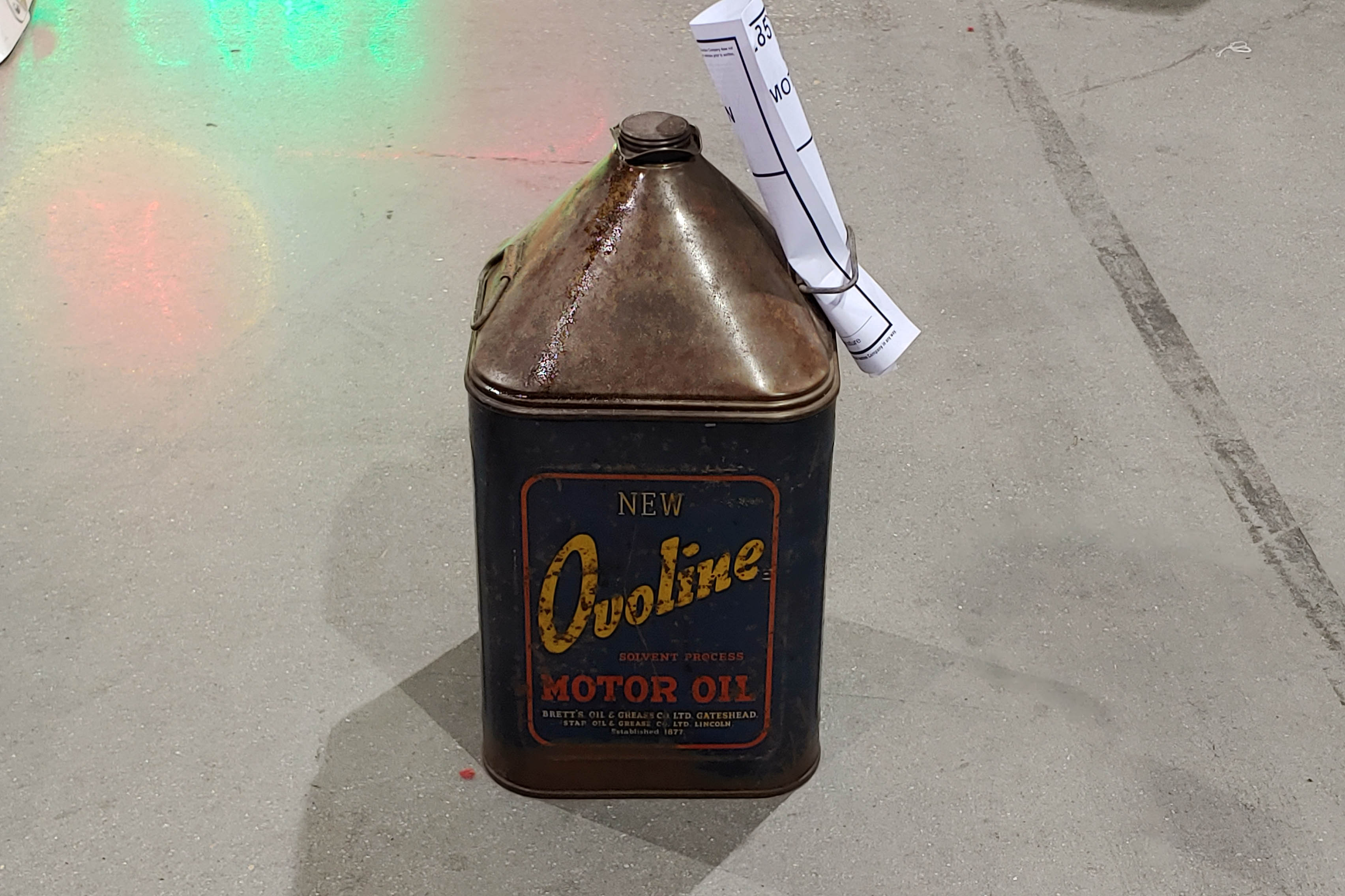 0th Image of a N/A OVOLINE MOTOR OIL CAN