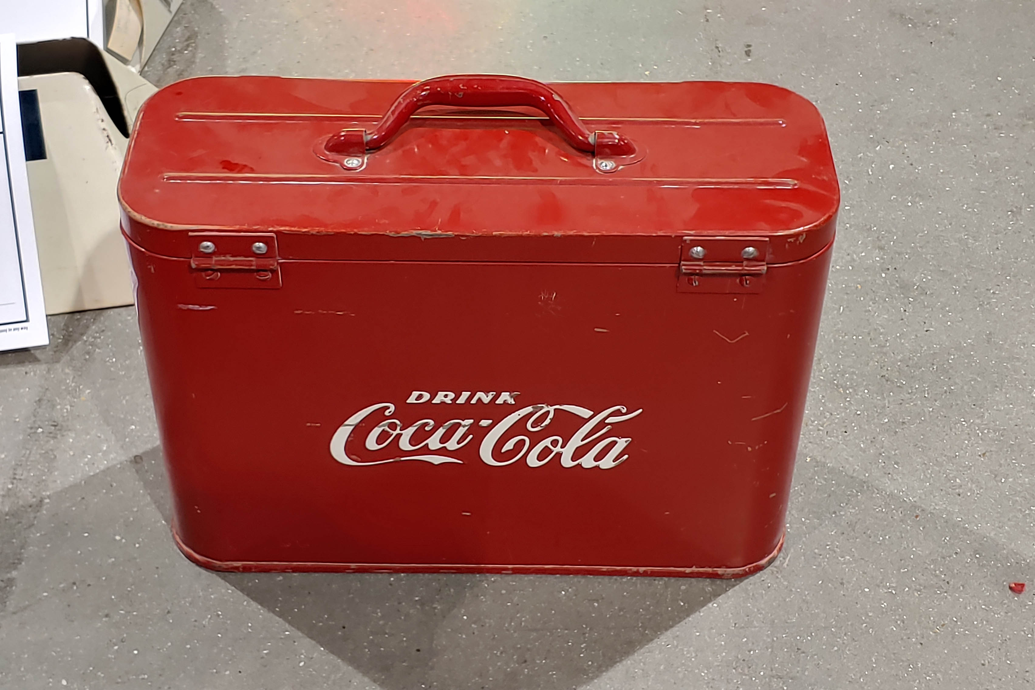 0th Image of a N/A COCA COLA SMALL RED COOLER
