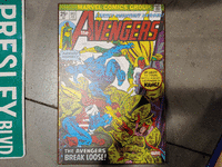 Image 1 of 1 of a N/A SIGN AVENGERS WOODEN