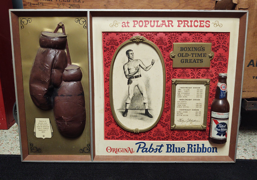 0th Image of a N/A PABST BLUE RIBBON BOXING WALL ART