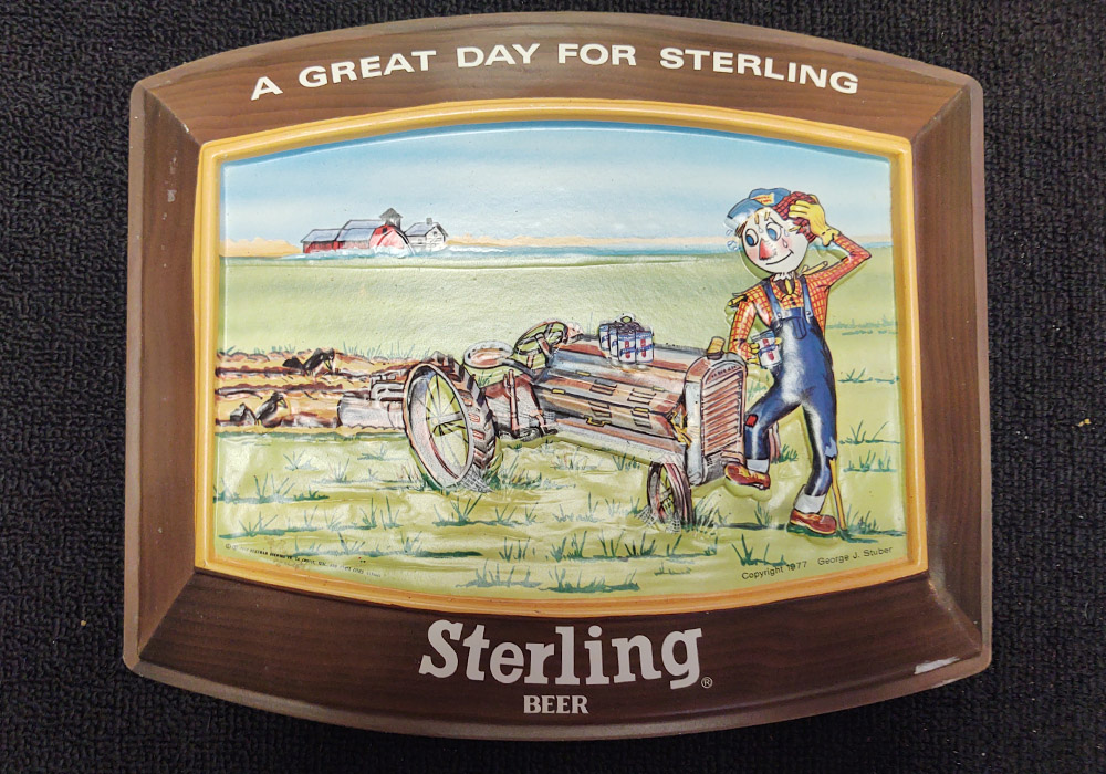 3rd Image of a N/A STERLING BEER VINTAGE SIGNS