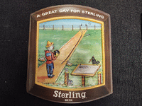 Image 2 of 4 of a N/A STERLING BEER VINTAGE SIGNS