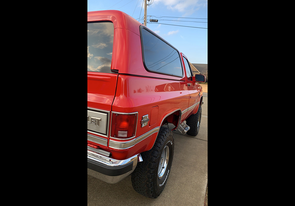 4th Image of a 1990 CHEVROLET K5 BLAZER