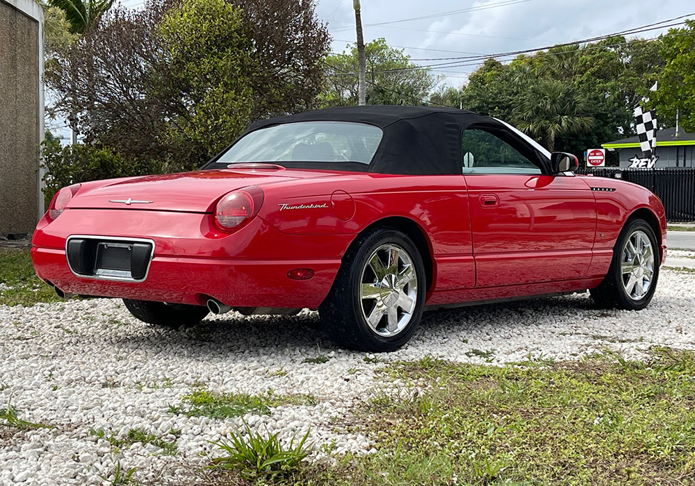 9th Image of a 2003 FORD THUNDERBIRD