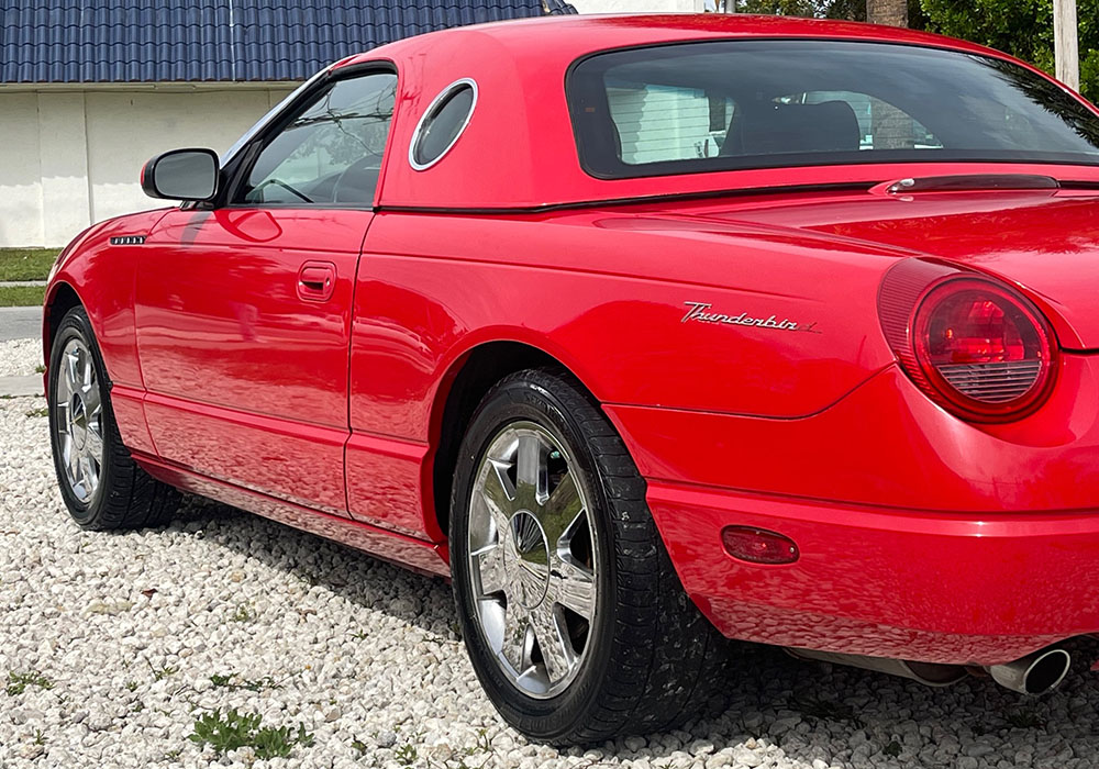 10th Image of a 2003 FORD THUNDERBIRD