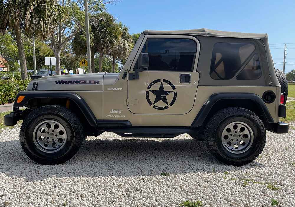 7th Image of a 2004 JEEP WRANGLER