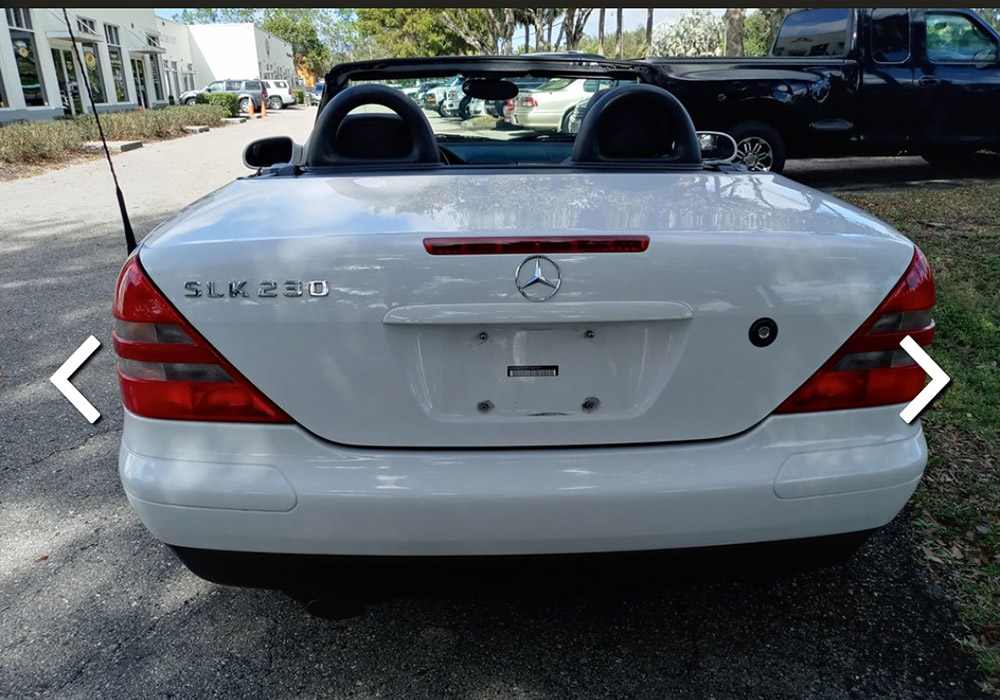 4th Image of a 2000 MERCEDES-BENZ SLK-CLASS SLK230