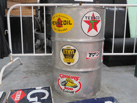 Image 1 of 3 of a N/A TEXACO LIGHT DRUM