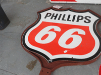 Image 1 of 1 of a N/A PHILLIPS 66 SHIELD WITH FRAME