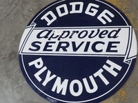 Image 1 of 1 of a N/A DODGE PLYMOUTH APPROVED SERVICE