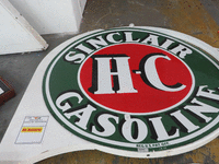 Image 1 of 1 of a N/A SINCLAIR H-C GASOLINE RED/GREEN