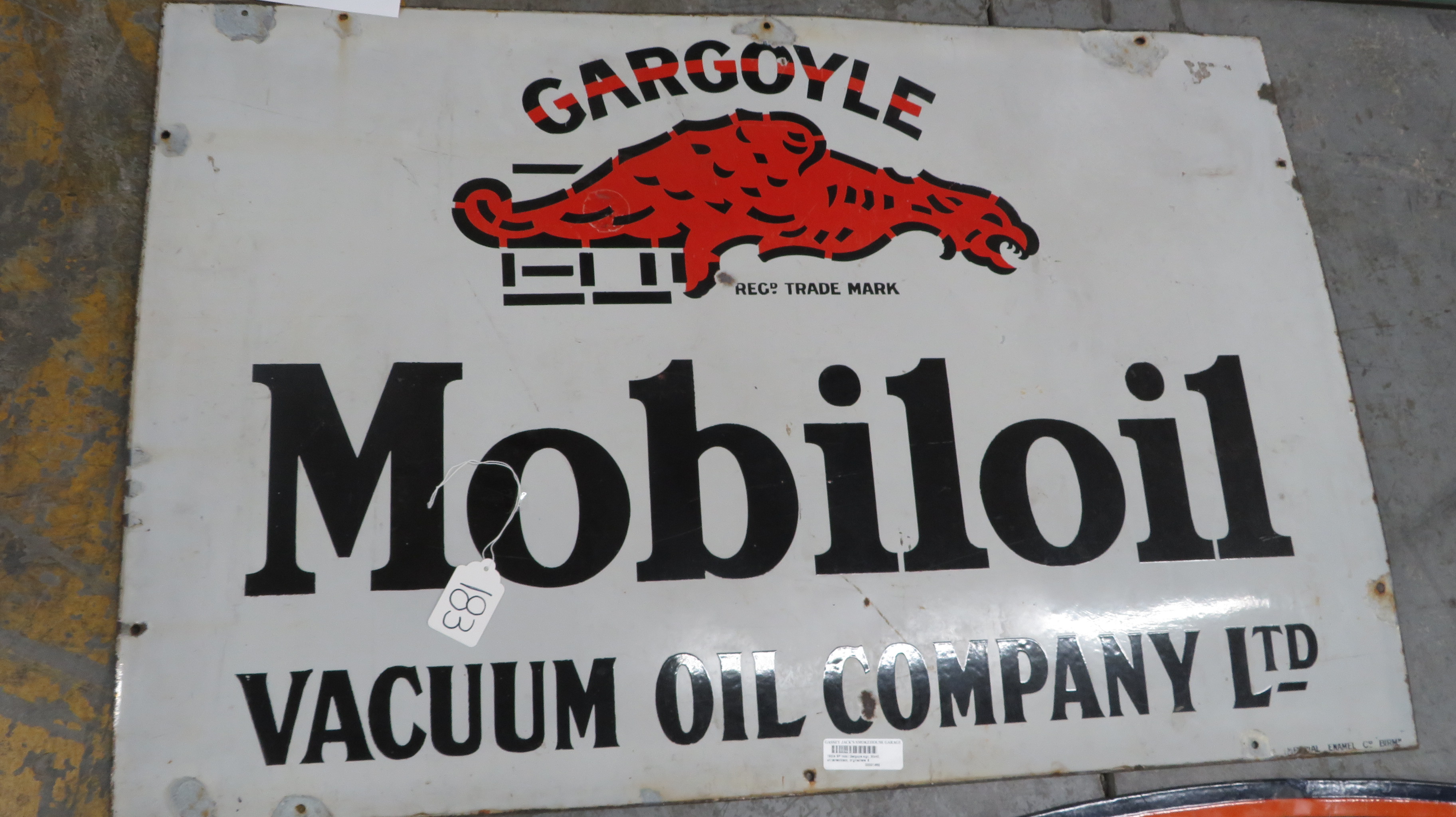 0th Image of a N/A GARGOYLE MOBIL OIL VACUUM OIL WHITE