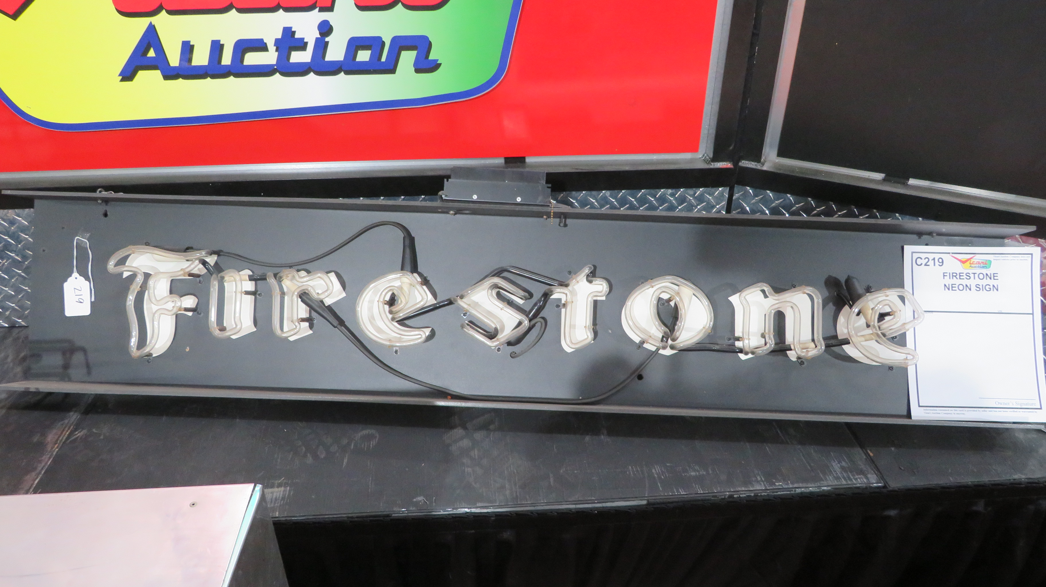 0th Image of a N/A FIRESTONE NEON SIGN