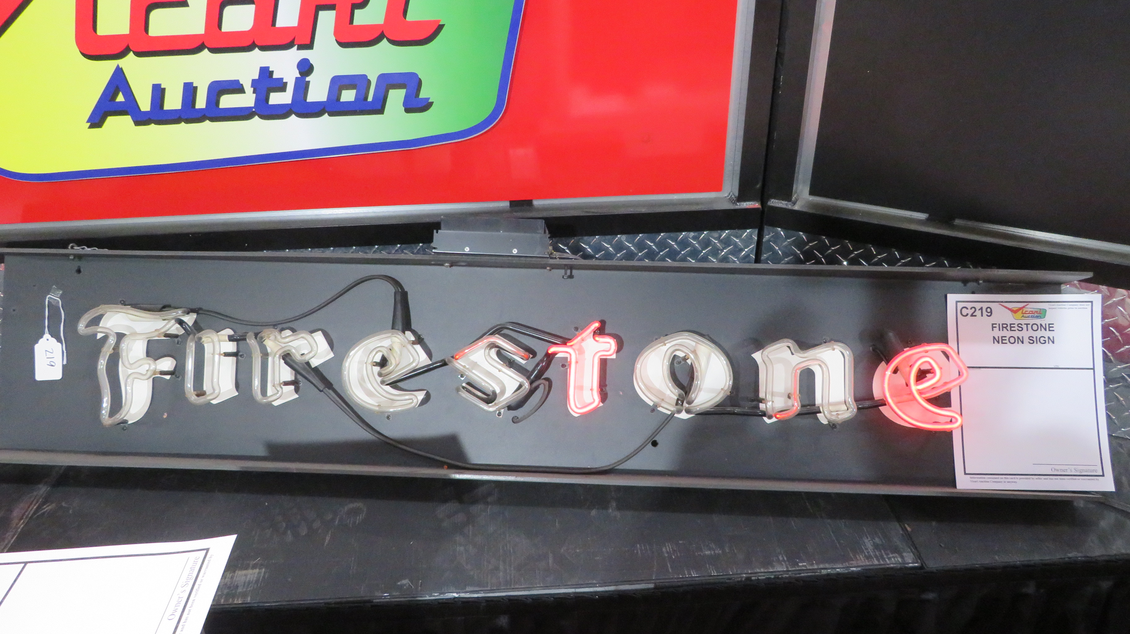 1st Image of a N/A FIRESTONE NEON SIGN