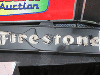 Image 1 of 2 of a N/A FIRESTONE NEON SIGN