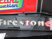 Image 2 of 2 of a N/A FIRESTONE NEON SIGN