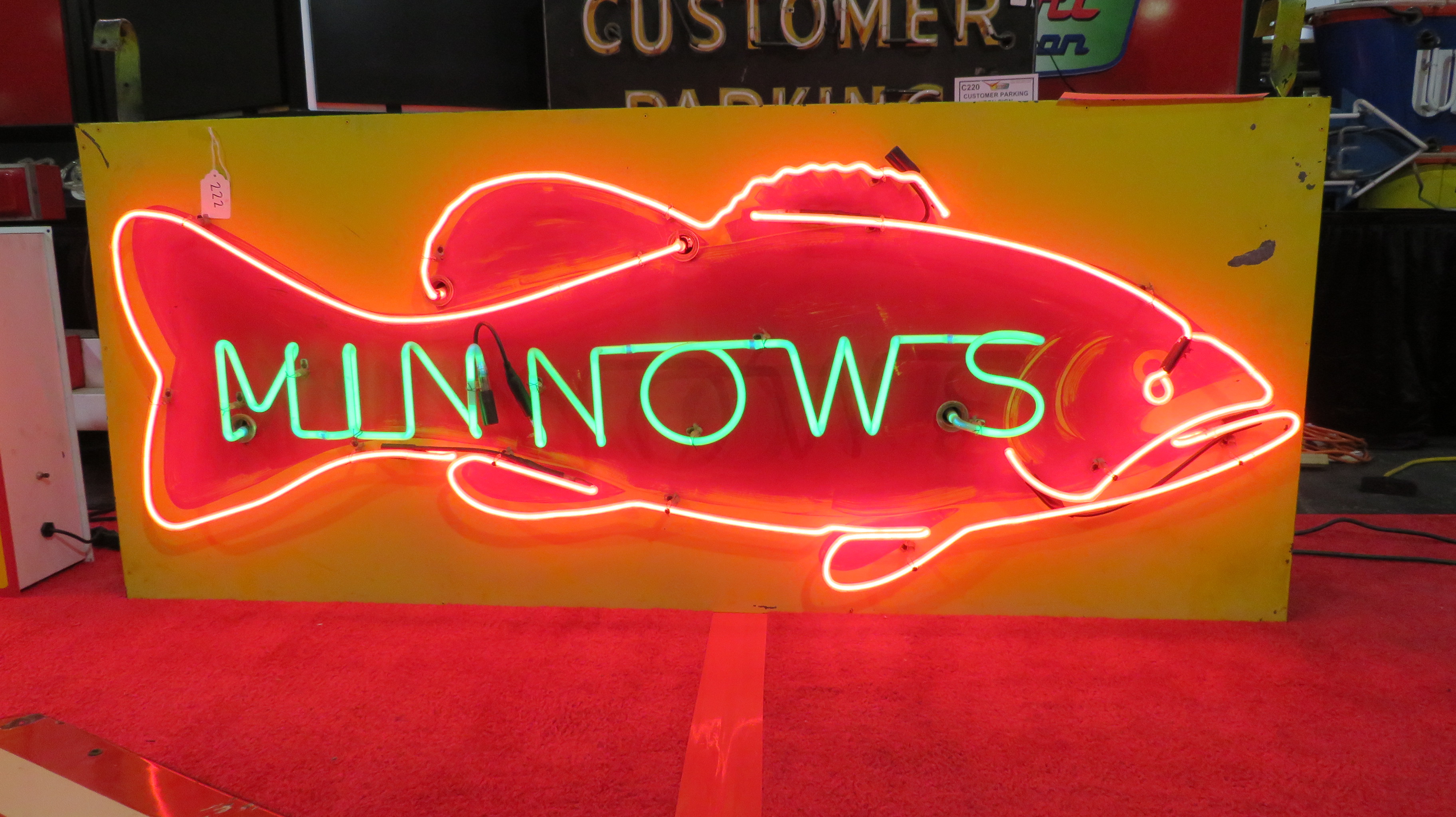 1st Image of a N/A MINNOWS NEON SIGN