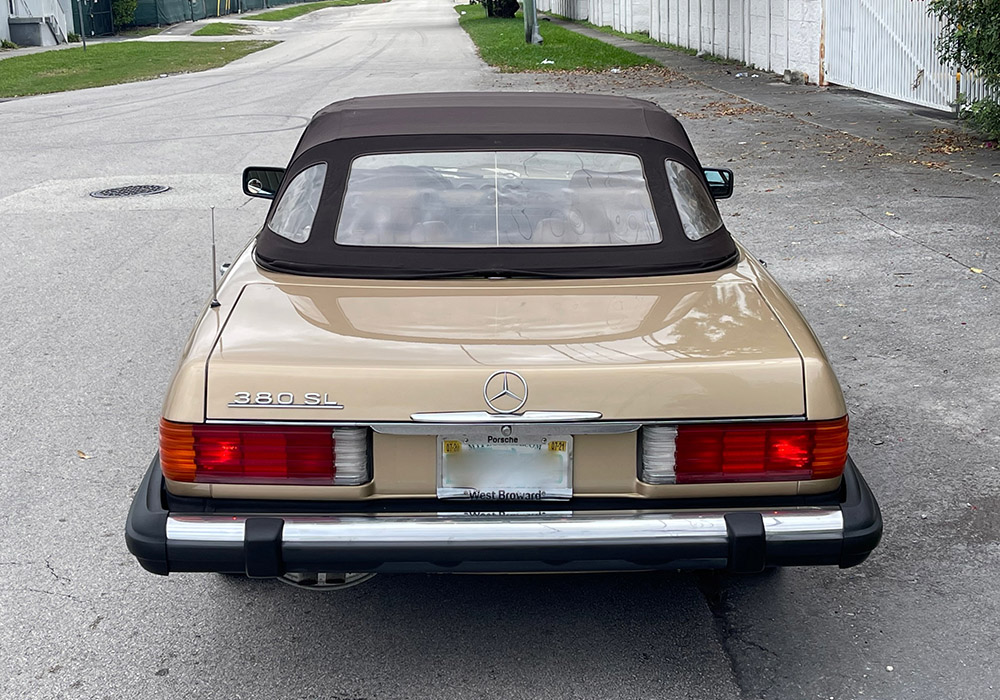 6th Image of a 1985 MERCEDES 380SL
