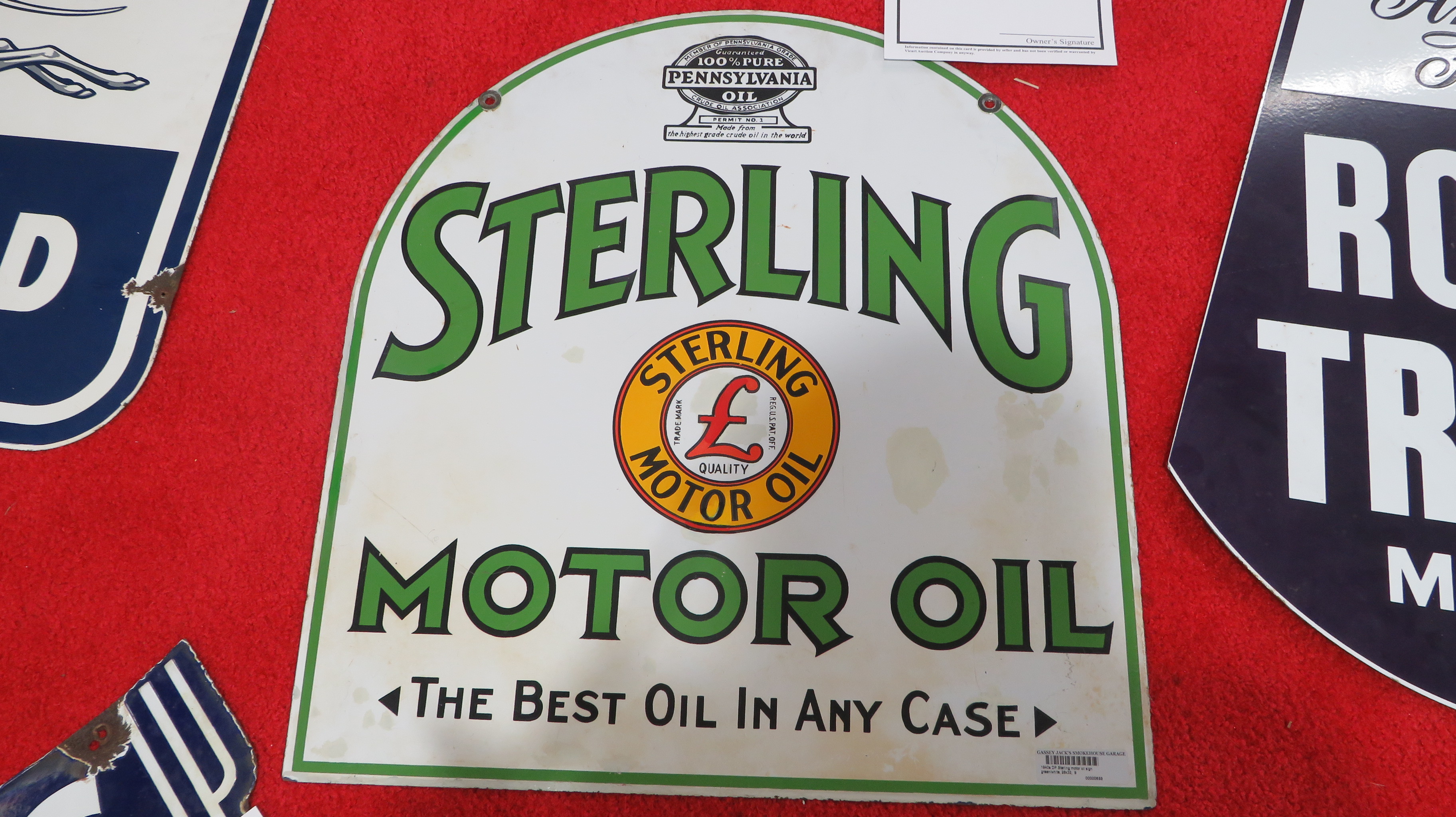 0th Image of a N/A STERLING MOTOR OIL