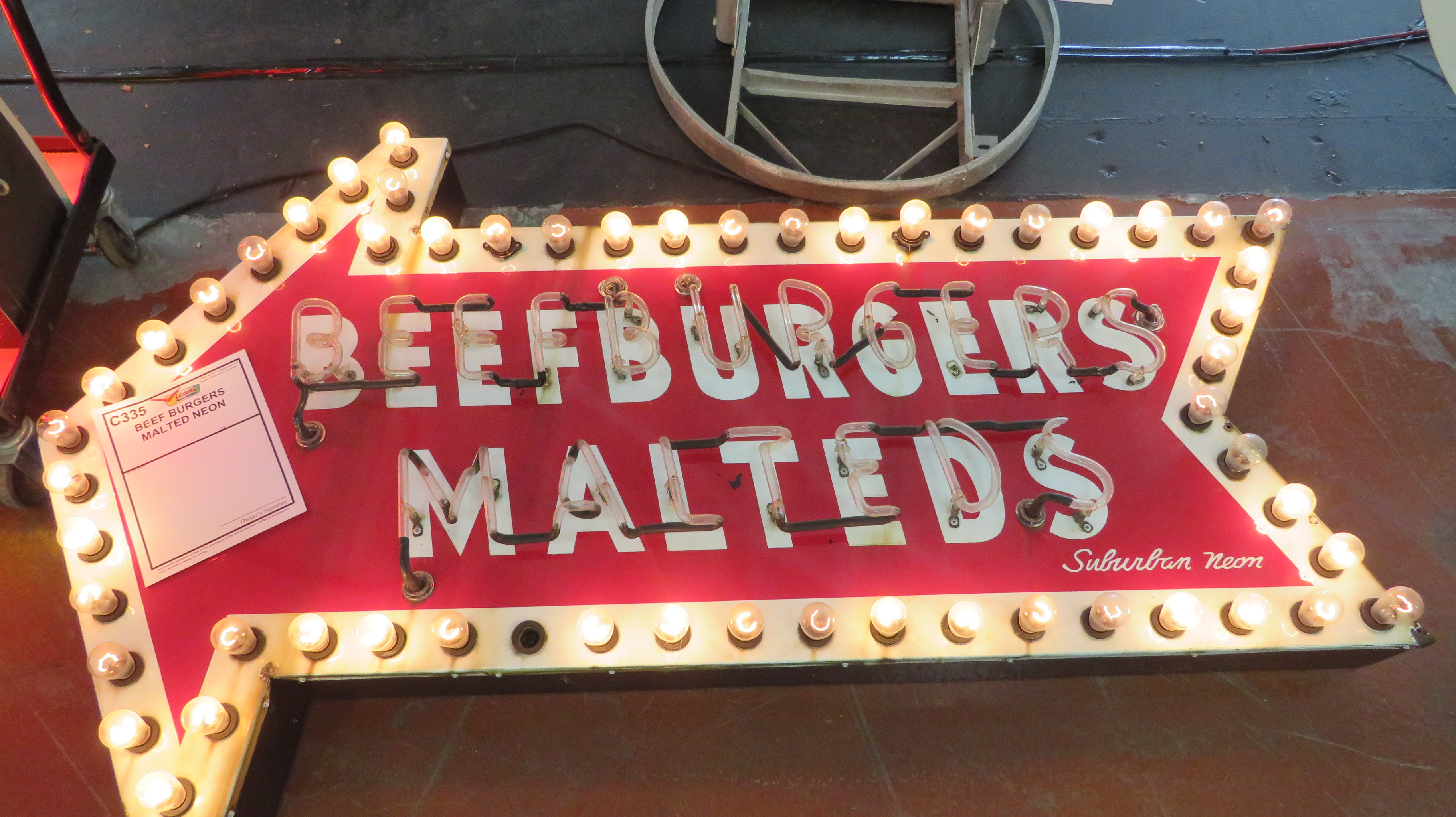 0th Image of a N/A BEEF BURGERS MALTED NEON